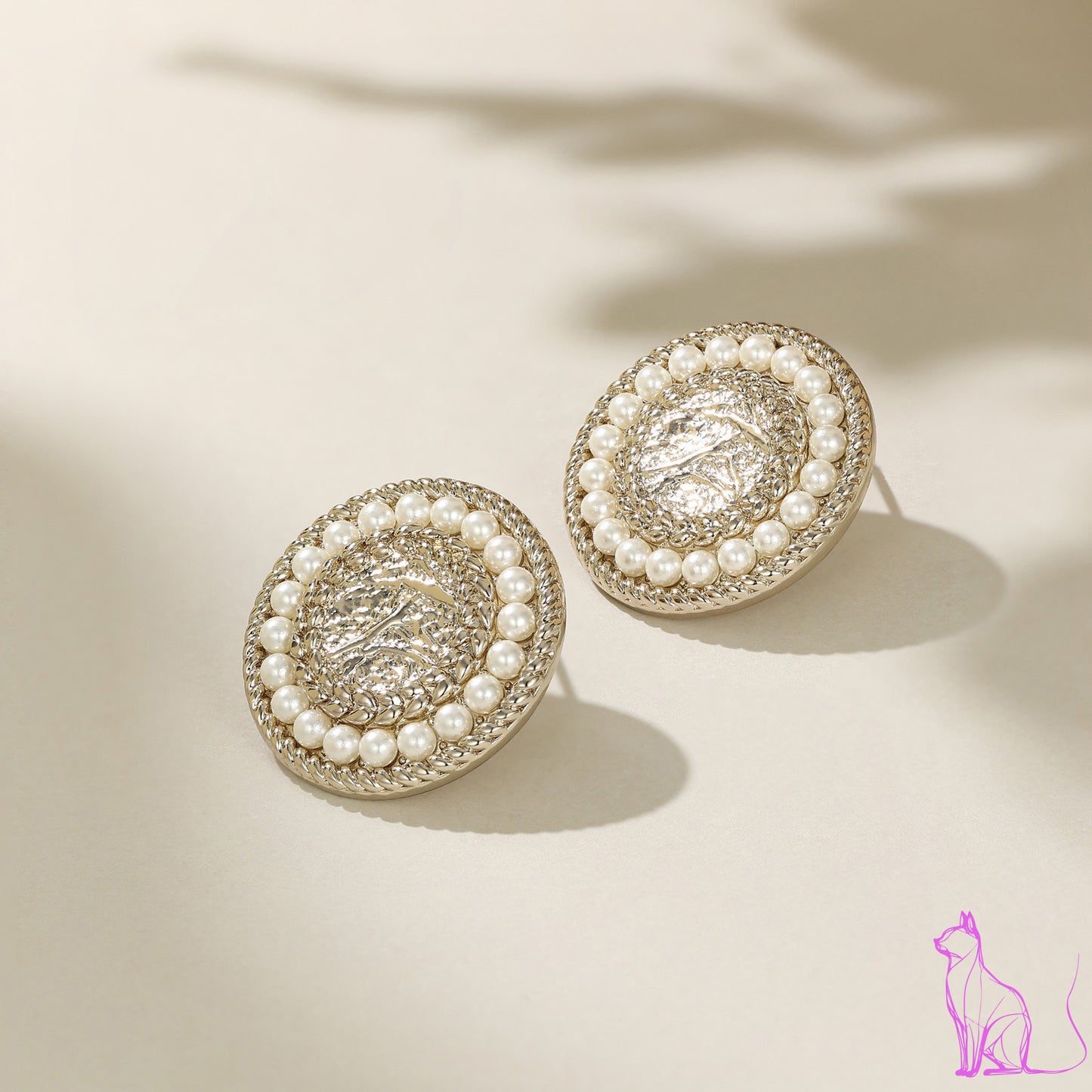 French designer's Italian style collection is elegant, fashionable, sophisticated, luxurious, and niche design earrings for women